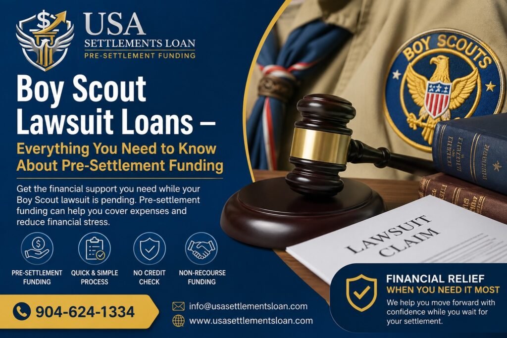Boy Scout Lawsuit Loans – Everything You Need to Know About Pre-Settlement Funding