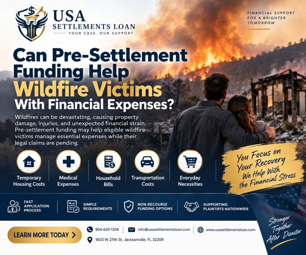 Can Pre-Settlement Funding Help Wildfire Victims With Financial Expenses?