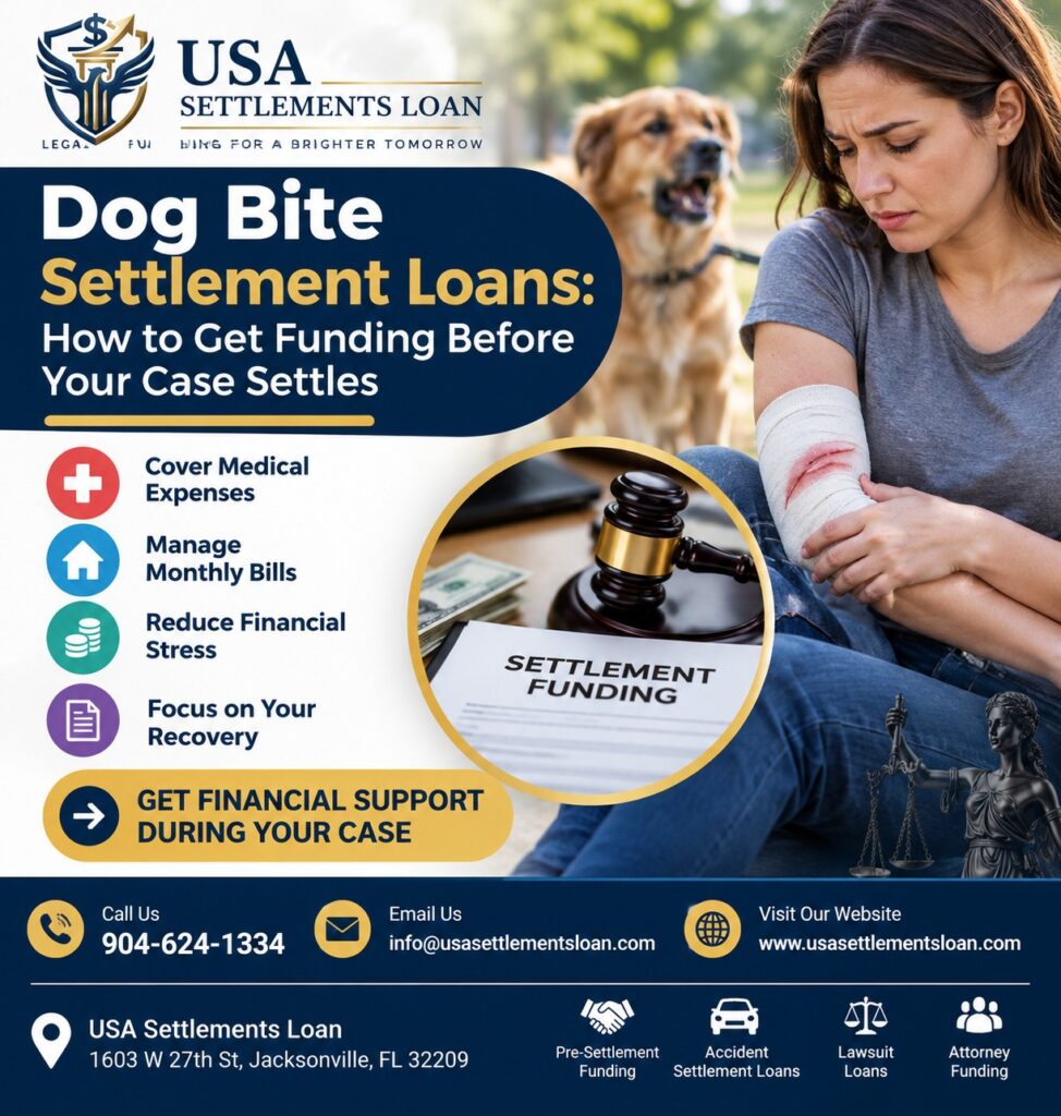Dog Bite Settlement Loans: How to Get Funding Before Your Case Settles