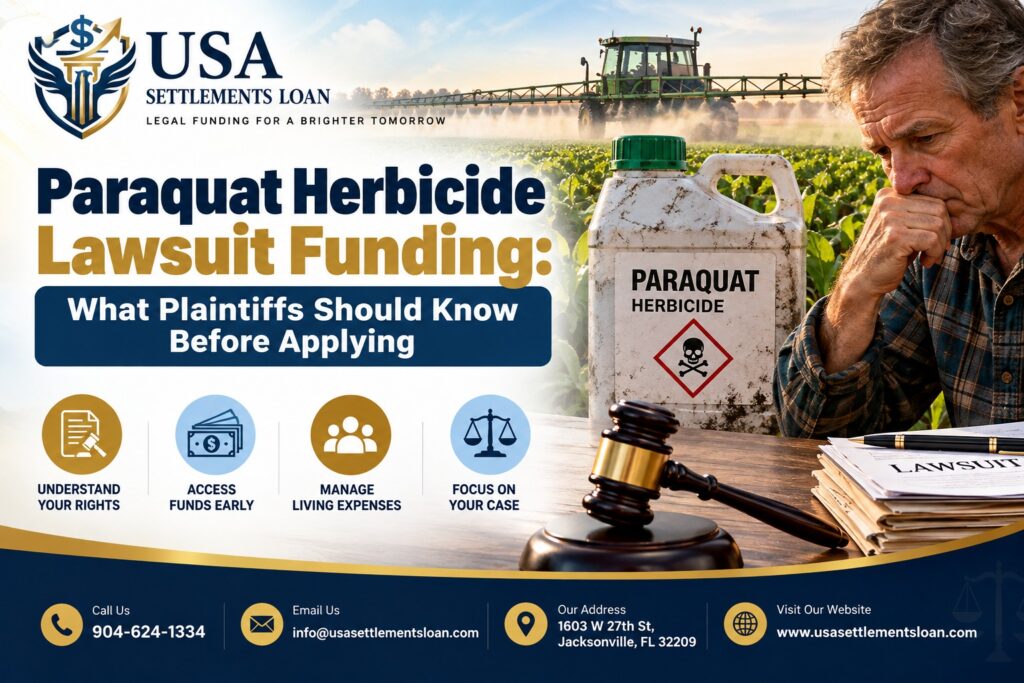 Paraquat Herbicide Lawsuit Funding: What Plaintiffs Should Know Before Applying