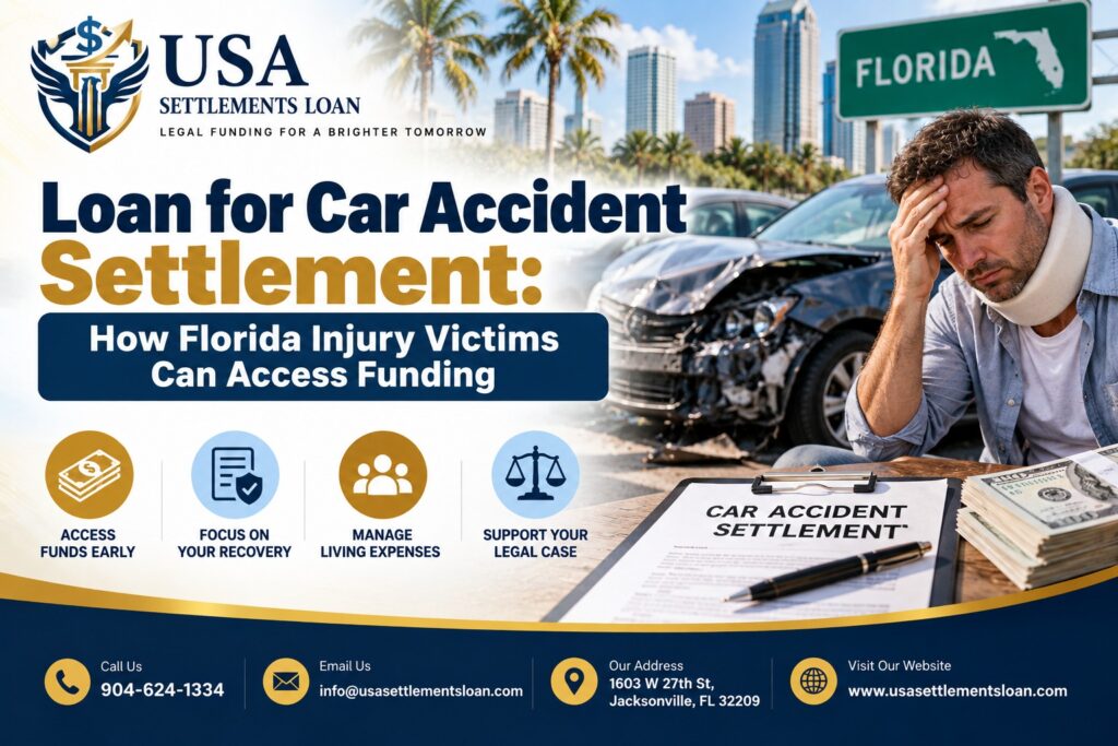Loan for Car Accident Settlement: How Florida Injury Victims Can Access Funding